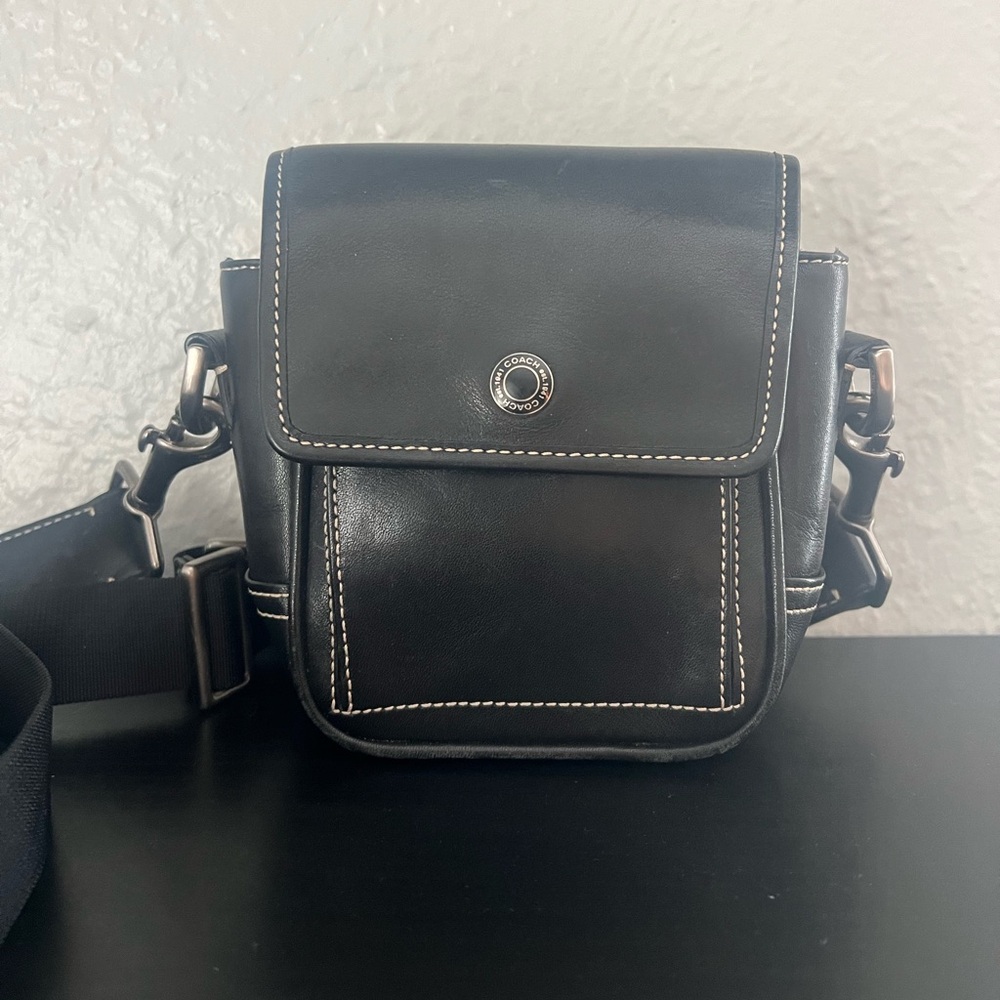 Coach Vintage Rare Legacy Mini Crossbody Purse - Picture 3 of 11
